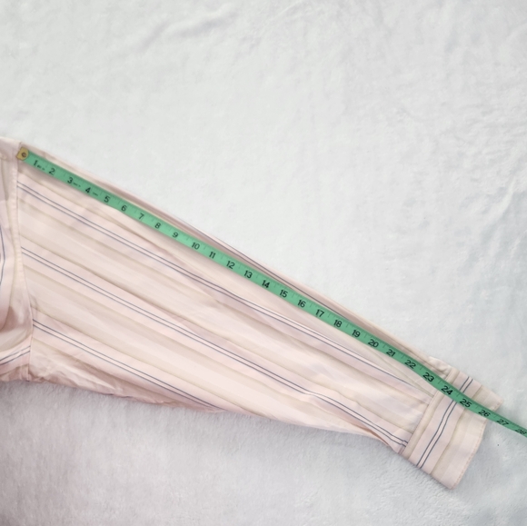 TOMMY BAHAMA Men's Cotton Shirt Cassis Embossed Stripes Pink Flamingo XL NEW - Picture 12 of 12